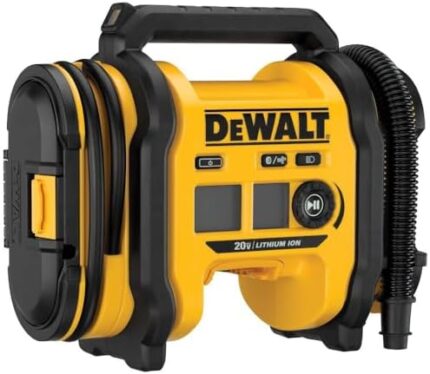DEWALT 20V MAX Tire Inflator, Compact and Portable, Automatic Shut Off, LED Light, Bare Tool Only (DCC020IB)Rufus AIRufus AI